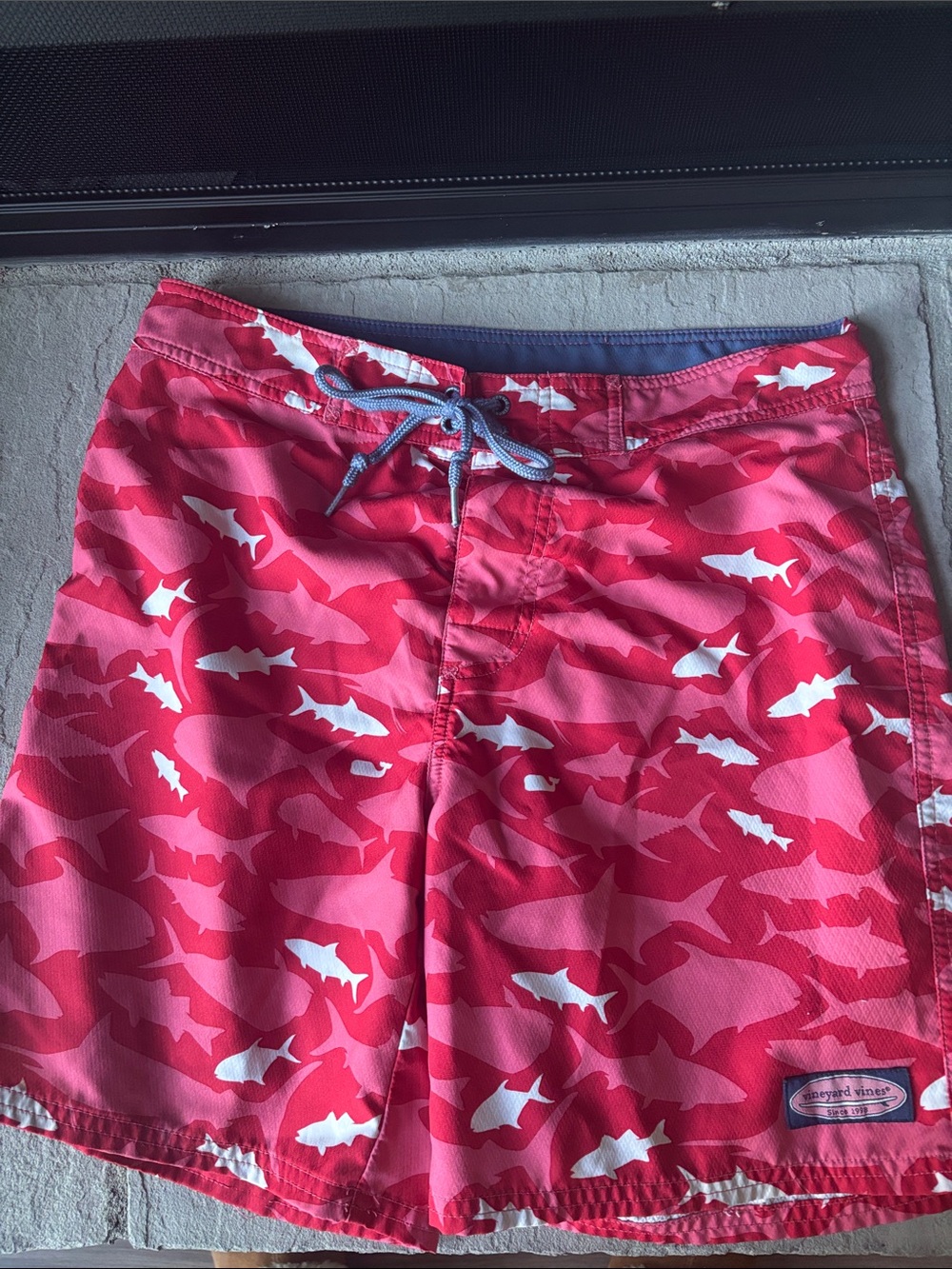 Vineyard Vines Shark Camo Swim Shorts